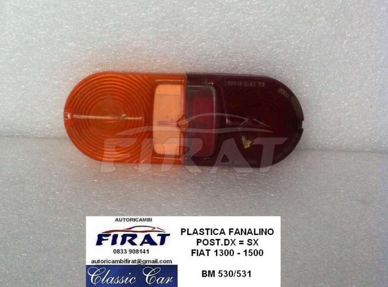 PLASTICA FANALINO FIAT 1300 1500 POST - Clicca l'immagine per chiudere
